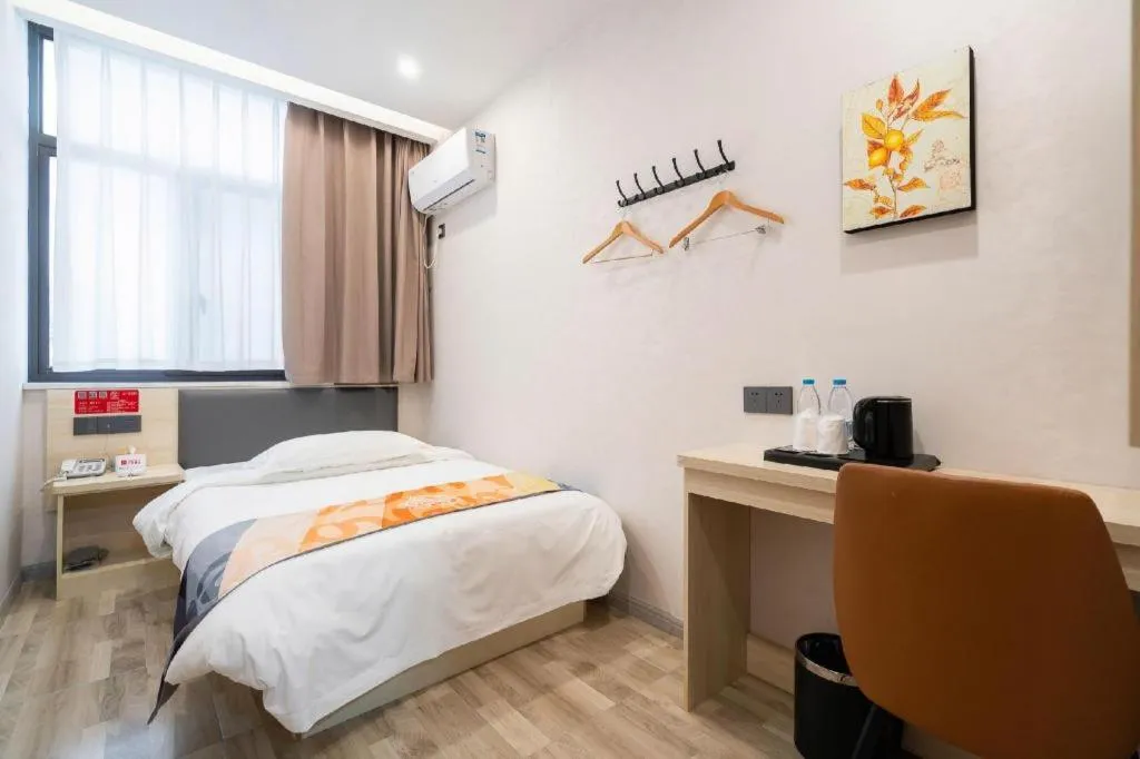 Bed in Shell Hotel Wuxi Huishan District Chang'an Town