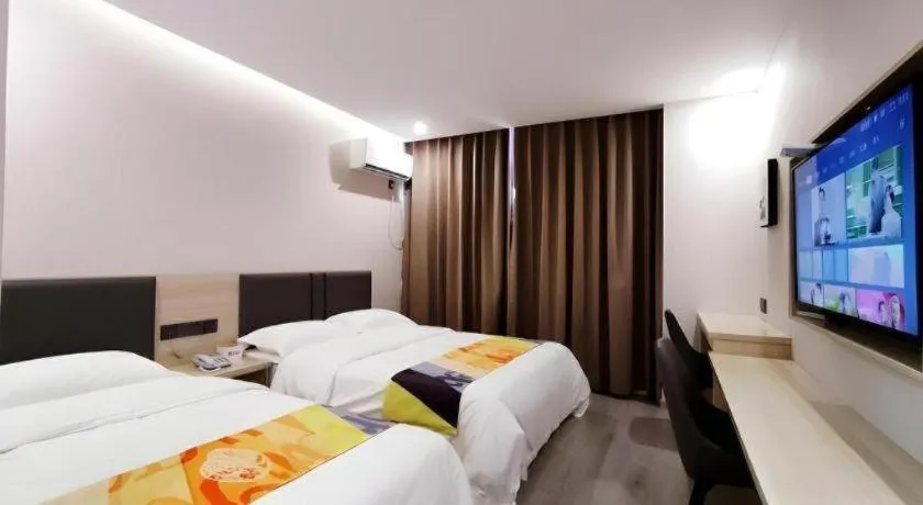 Bed in Shell Hotel Wuxi Huishan District Chang'an Town