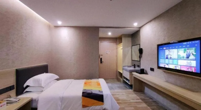 Bed in Shell Hotel Wuxi Huishan District Chang'an Town