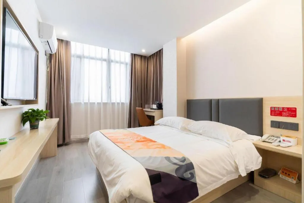 Bed in Shell Hotel Wuxi Huishan District Chang'an Town