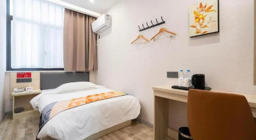 Bed in Shell Hotel Wuxi Huishan District Chang'an Town