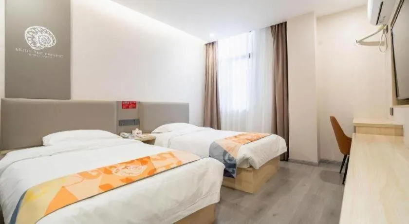 Bed in Shell Hotel Wuxi Huishan District Chang'an Town