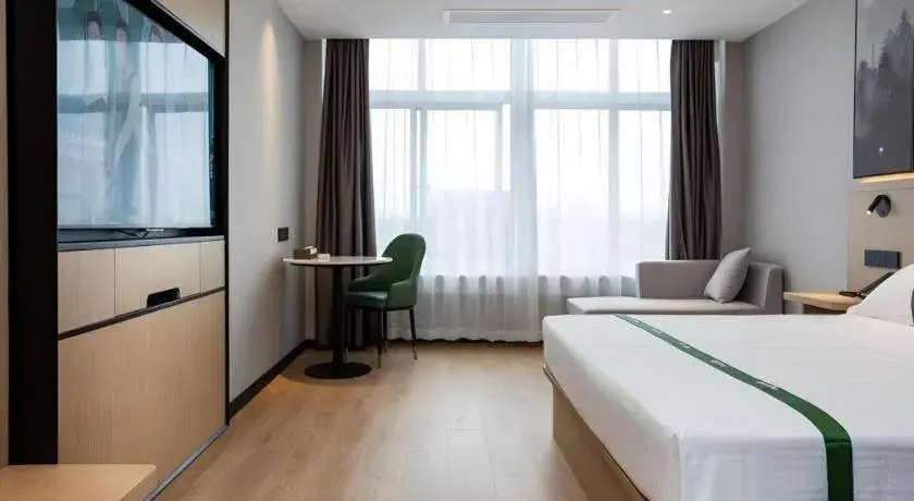 Bed in GreenTree Inn Express Bengbu Mohekou Town Bed in GreenTree Inn Express Bengbu Mohekou Town