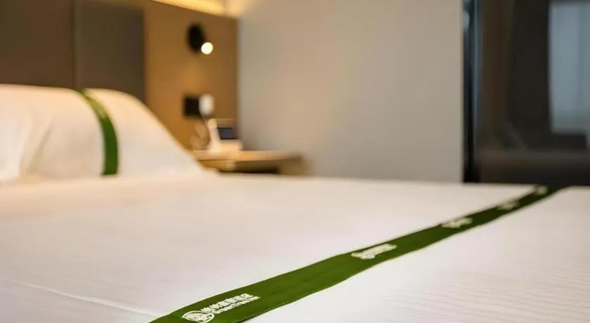 Bed in GreenTree Inn Express Bengbu Mohekou Town