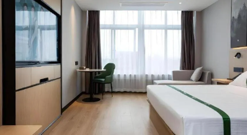 Bed in GreenTree Inn Express Bengbu Mohekou Town