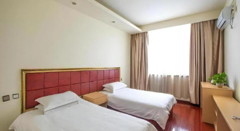 Bed in GELI Hotel Huainan Railway Station Sports Center