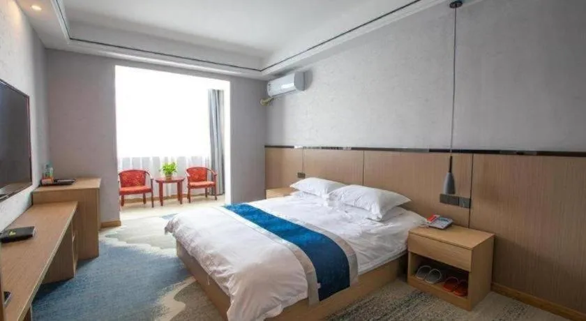 Bed in GELI Hotel Huainan Railway Station Sports Center