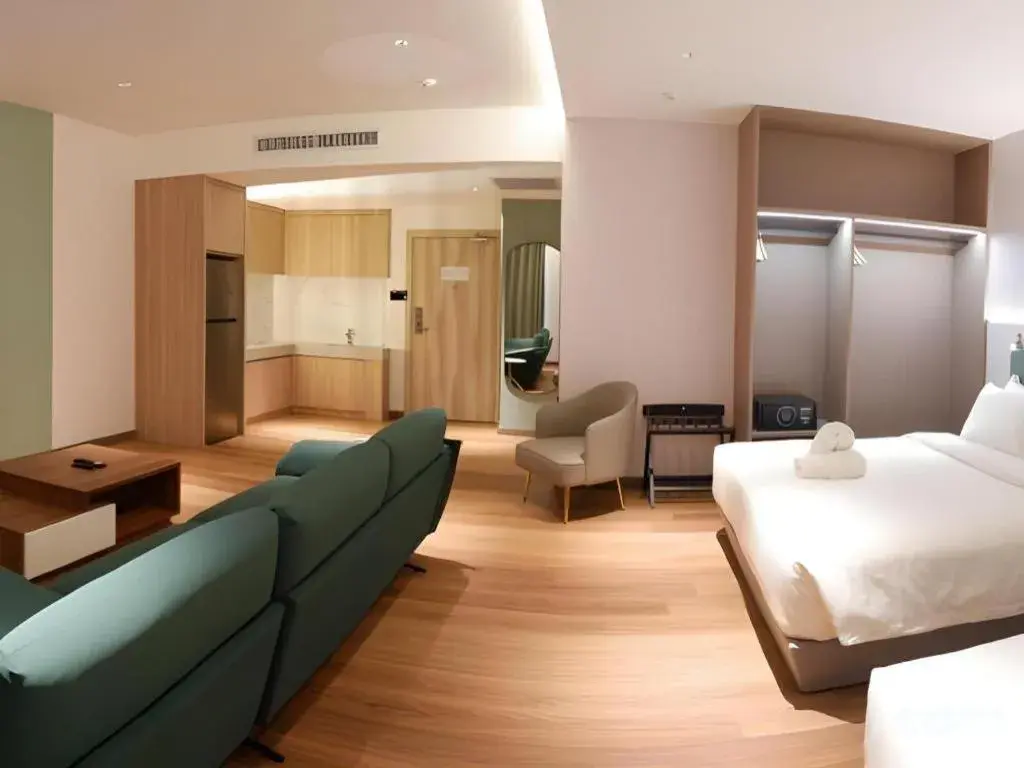 Bed in J HOTEL Bed in J HOTEL