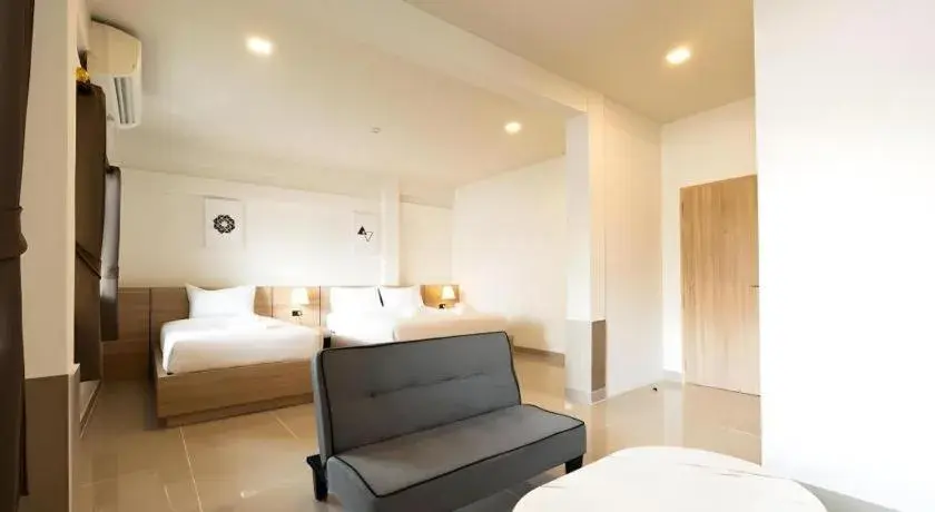 Bed in B2 Phayao Boutique & Budget Hotel Bed in B2 Phayao Boutique & Budget Hotel