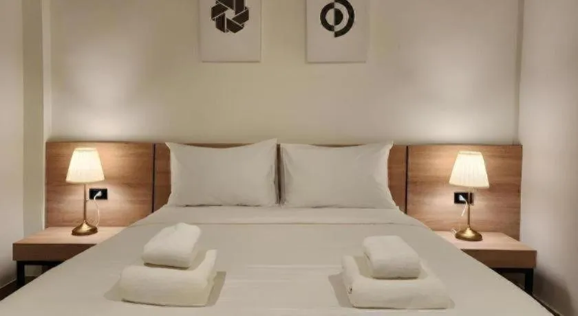 Bed in B2 Phayao Boutique & Budget Hotel