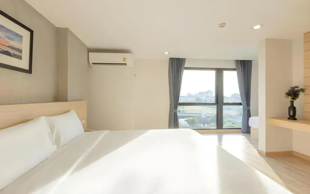 Bed in B2 Phayao Boutique & Budget Hotel Bed in B2 Phayao Boutique & Budget Hotel