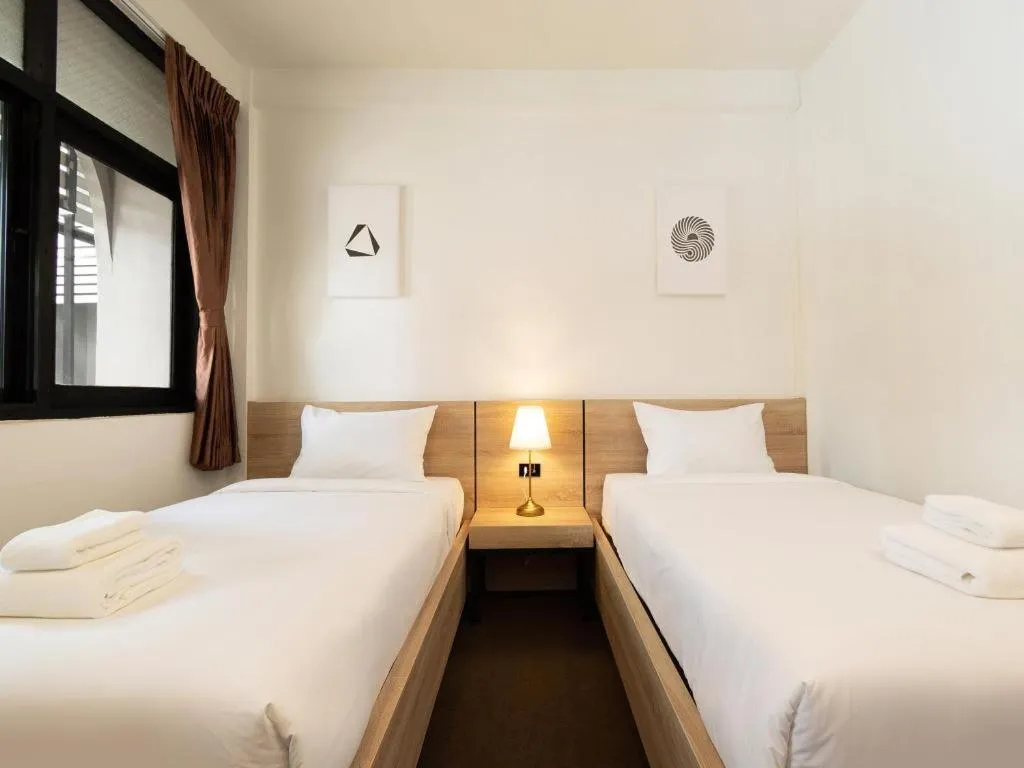 Bed in B2 Phayao Boutique & Budget Hotel