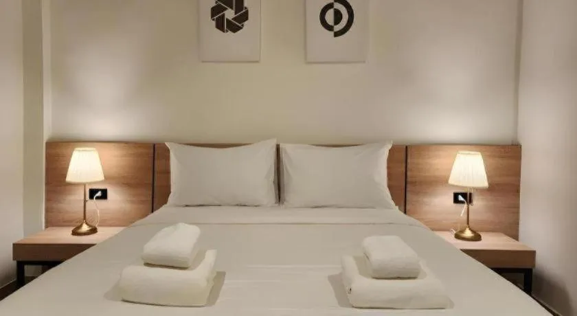 Bed in B2 Phayao Boutique & Budget Hotel
