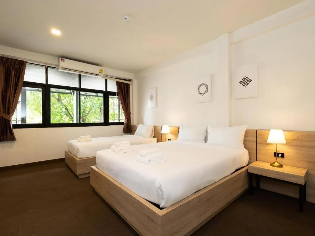 Bed in B2 Phayao Boutique & Budget Hotel