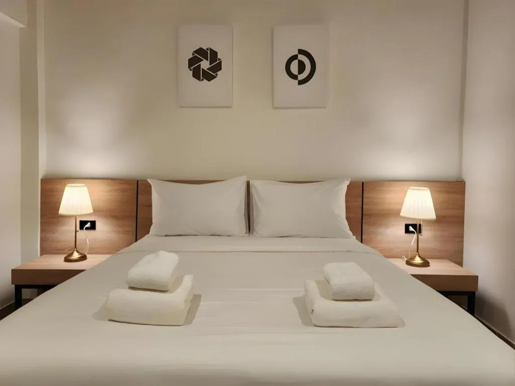 Bed in B2 Phayao Boutique & Budget Hotel