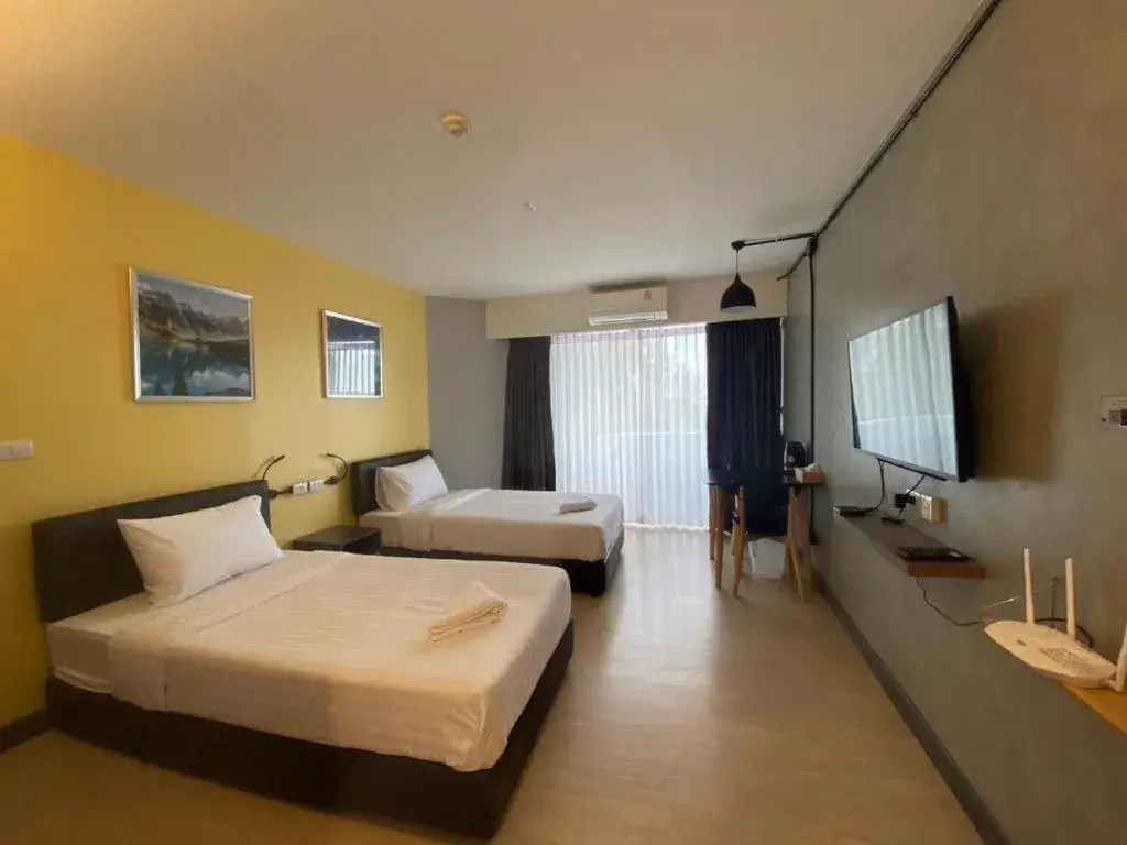 Bed in DLUXX THAMMASAT Bed in DLUXX THAMMASAT