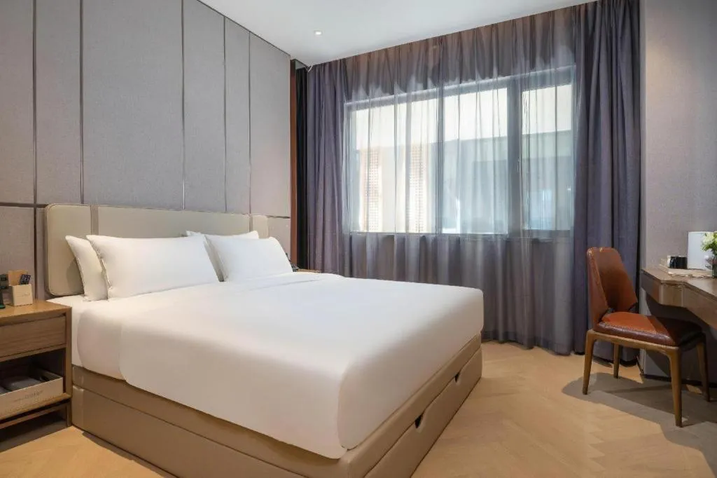 Bed in AMIGO migo Sleeping Hotel (mission hills)