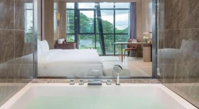 Bed in AMIGO migo Sleeping Hotel (mission hills)