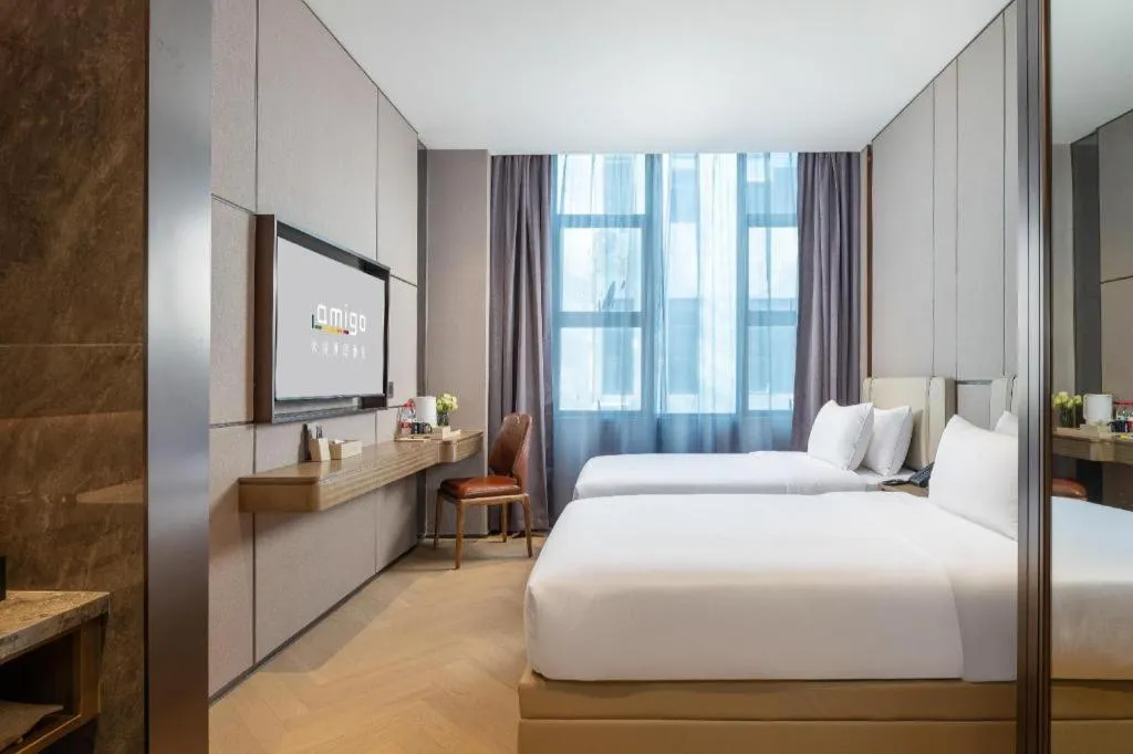 Bed in AMIGO migo Sleeping Hotel (mission hills)