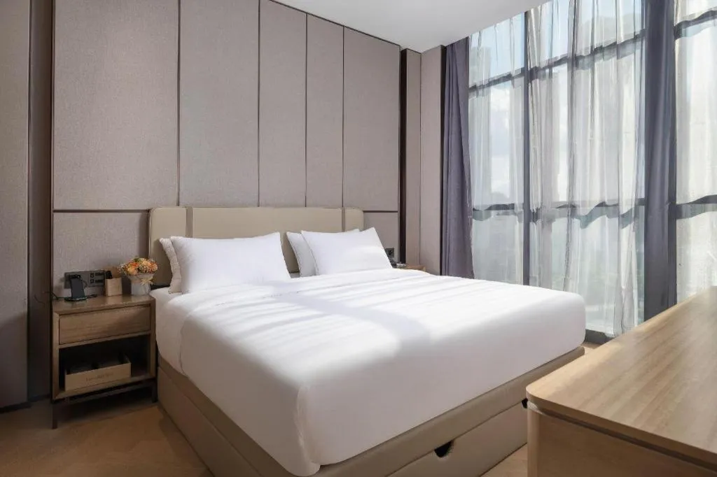 Bed in AMIGO migo Sleeping Hotel (mission hills)