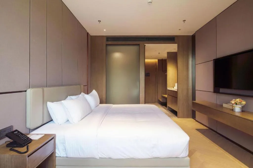 Bed in AMIGO migo Sleeping Hotel (mission hills)