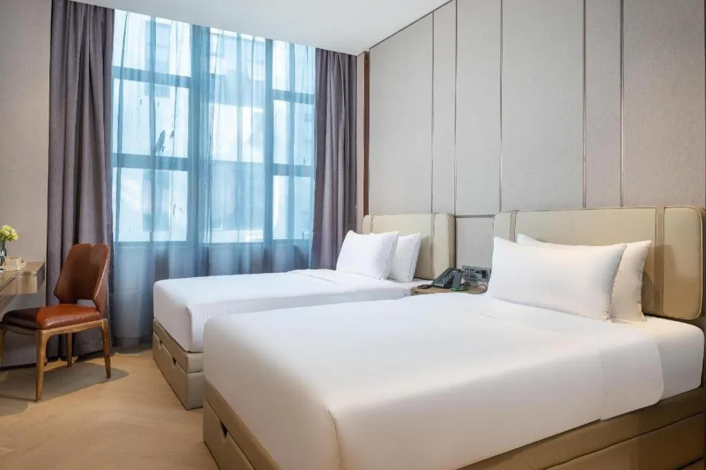 Bed in AMIGO migo Sleeping Hotel (mission hills)