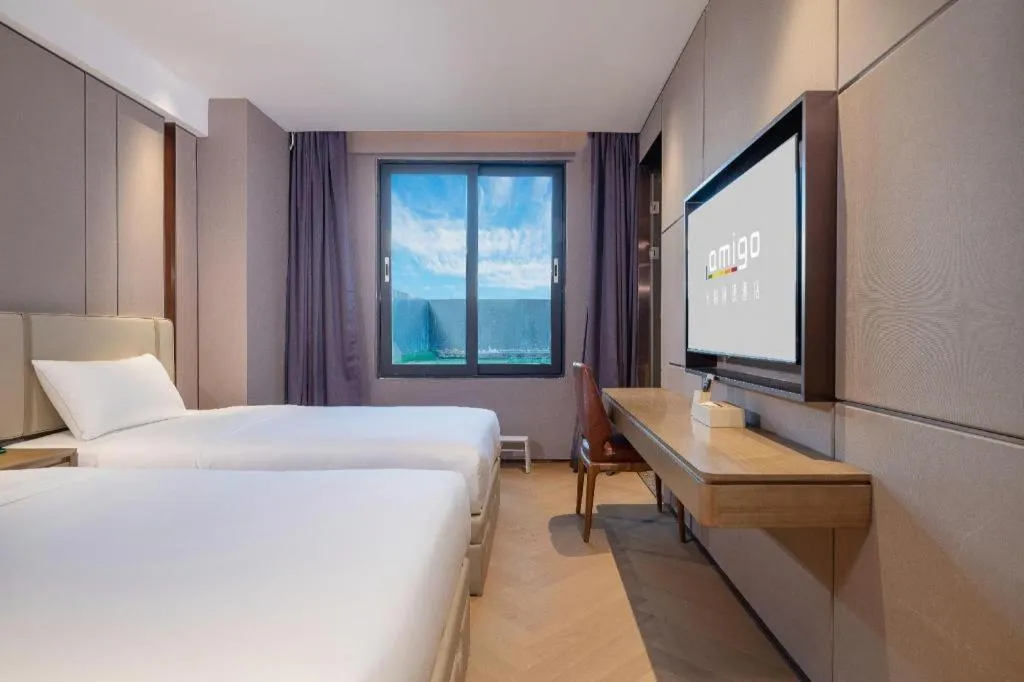 Bed in AMIGO migo Sleeping Hotel (mission hills)