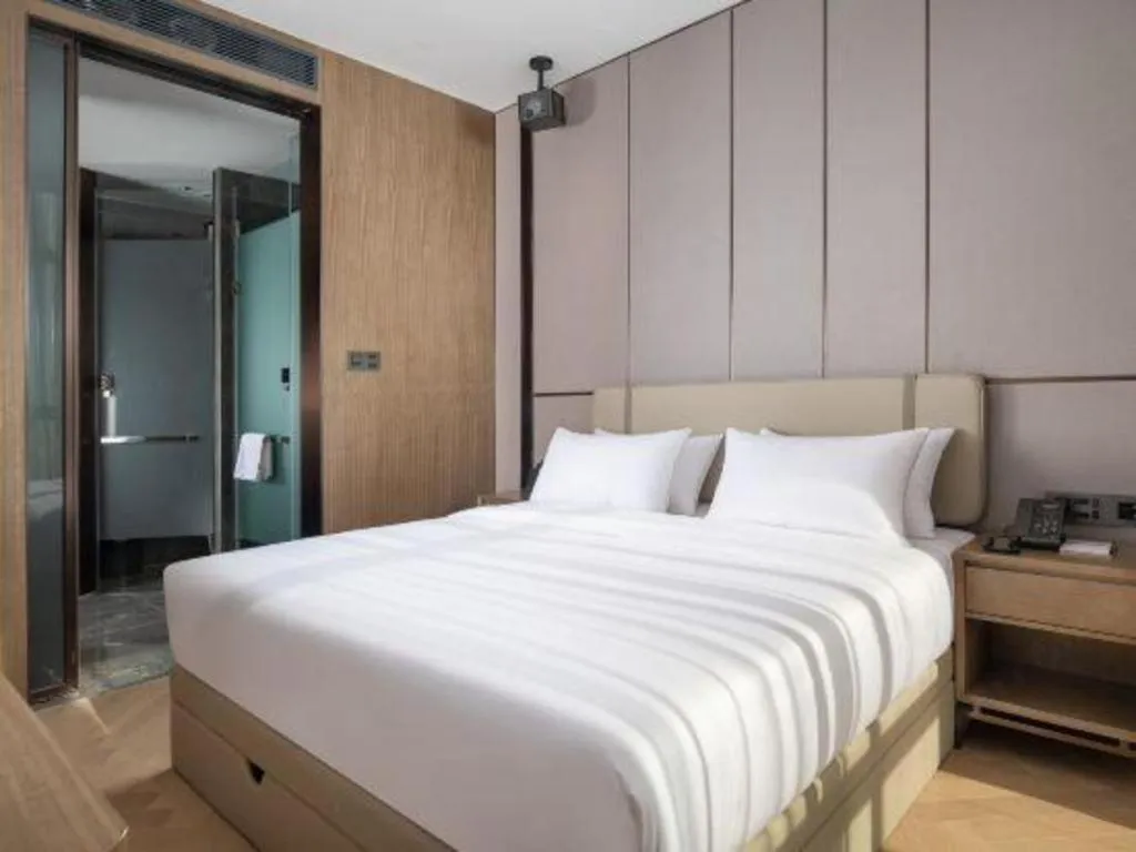 Bed in AMIGO migo Sleeping Hotel (mission hills)