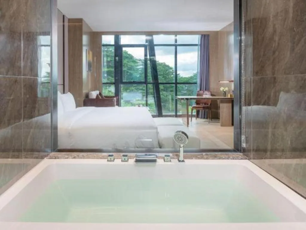 Bed in AMIGO migo Sleeping Hotel (mission hills)