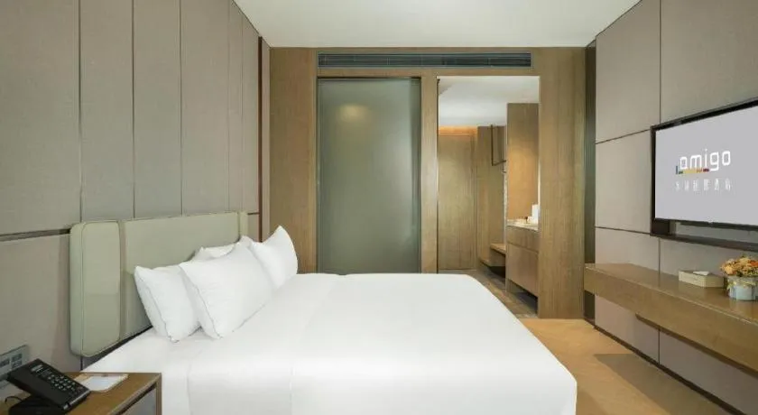 Bed in AMIGO migo Sleeping Hotel (mission hills)