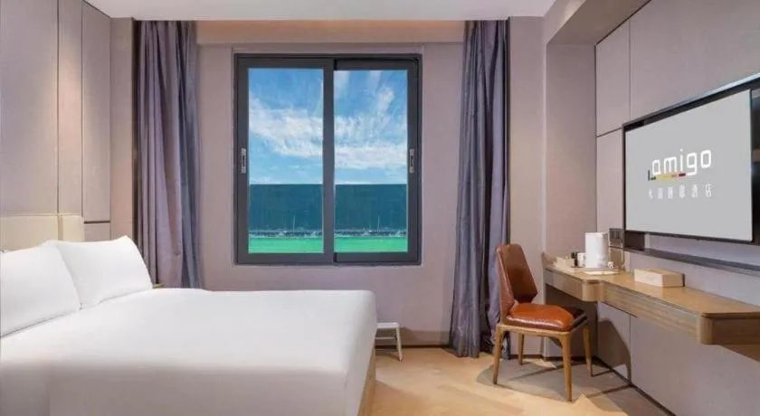 Bed in AMIGO migo Sleeping Hotel (mission hills)