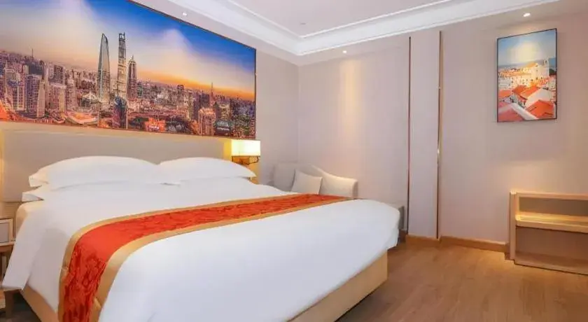 Bed in SHANGJINGHAO HOTEL (SAKATA SNOW ELEPHANT SUBWAY STATION SHOP) Bed in SHANGJINGHAO HOTEL (SAKATA SNOW ELEPHANT SUBWAY STATION SHOP)