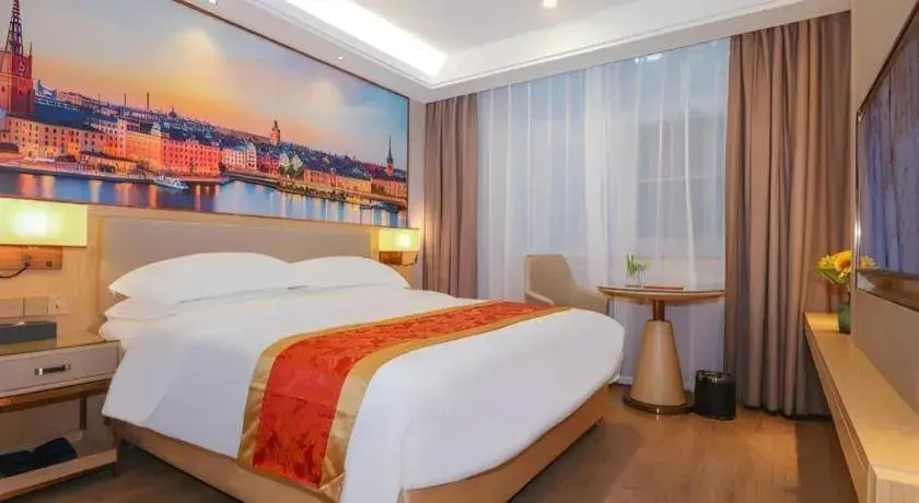 Bed in SHANGJINGHAO HOTEL (SAKATA SNOW ELEPHANT SUBWAY STATION SHOP) Bed in SHANGJINGHAO HOTEL (SAKATA SNOW ELEPHANT SUBWAY STATION SHOP)