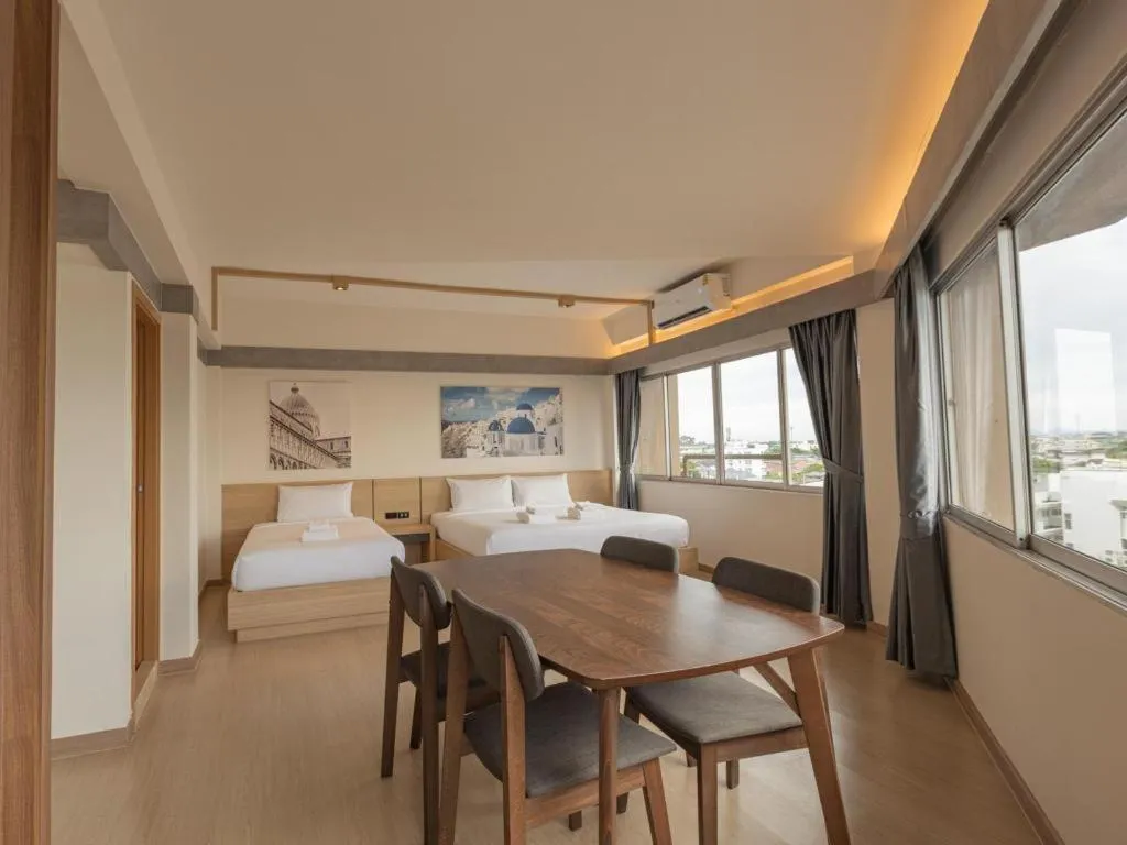 Bed in B2 Surat Thani Boutique & Budget Hotel