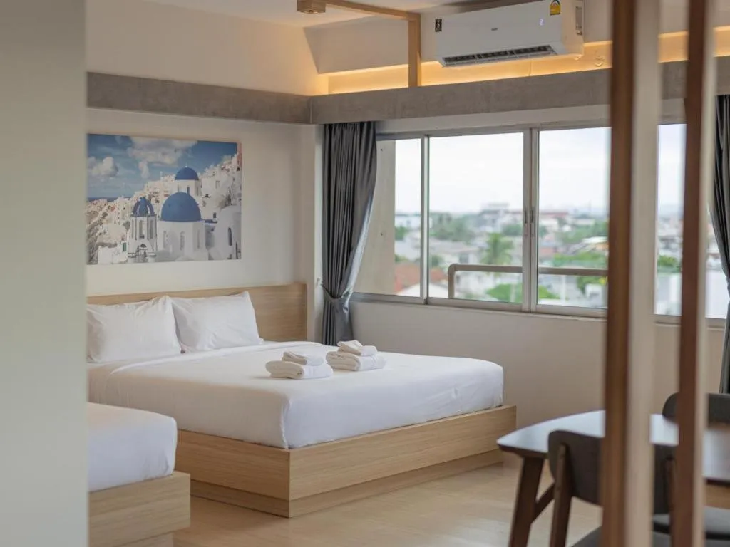 Bed in B2 Surat Thani Boutique & Budget Hotel