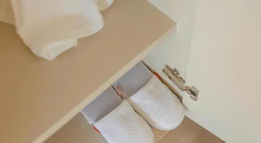 Bed in B2 Surat Thani Boutique & Budget Hotel Bed in B2 Surat Thani Boutique & Budget Hotel