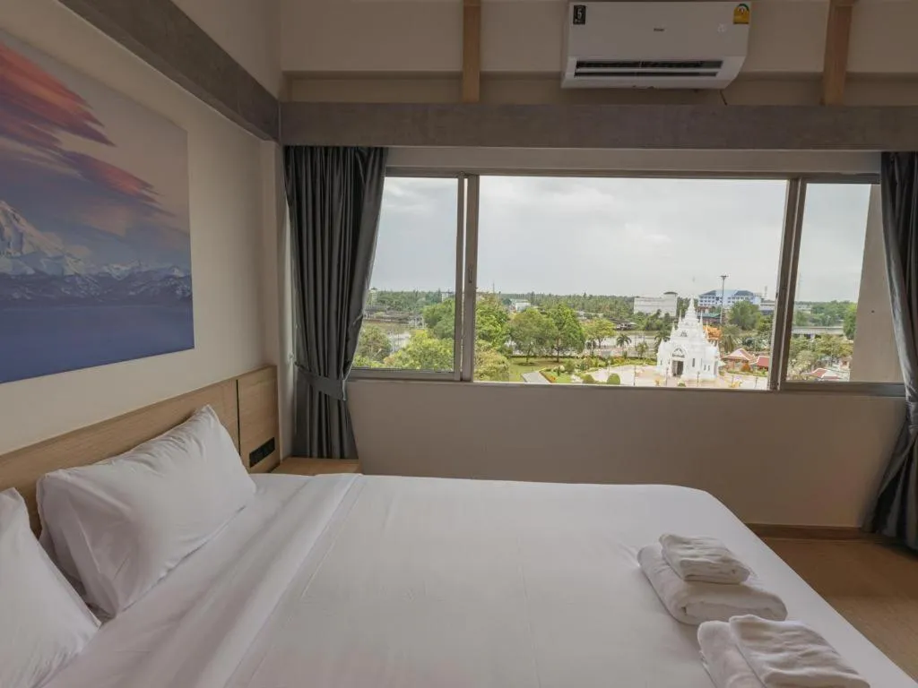 Bed in B2 Surat Thani Boutique & Budget Hotel