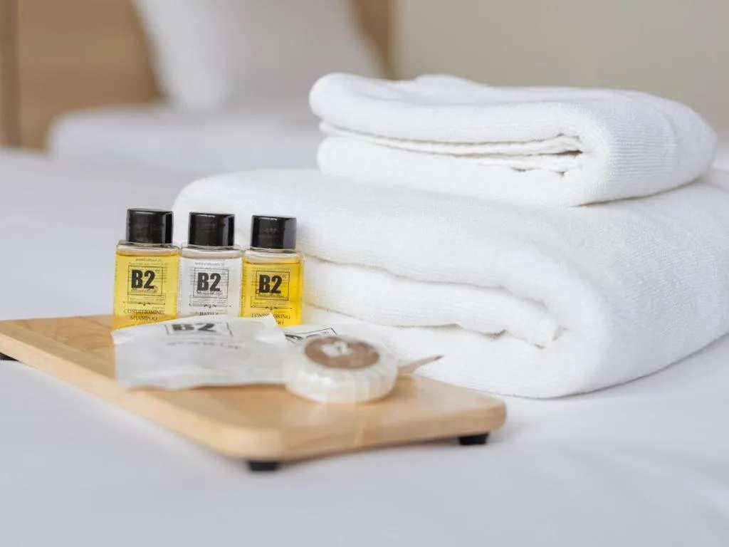 Bed in B2 Surat Thani Boutique & Budget Hotel