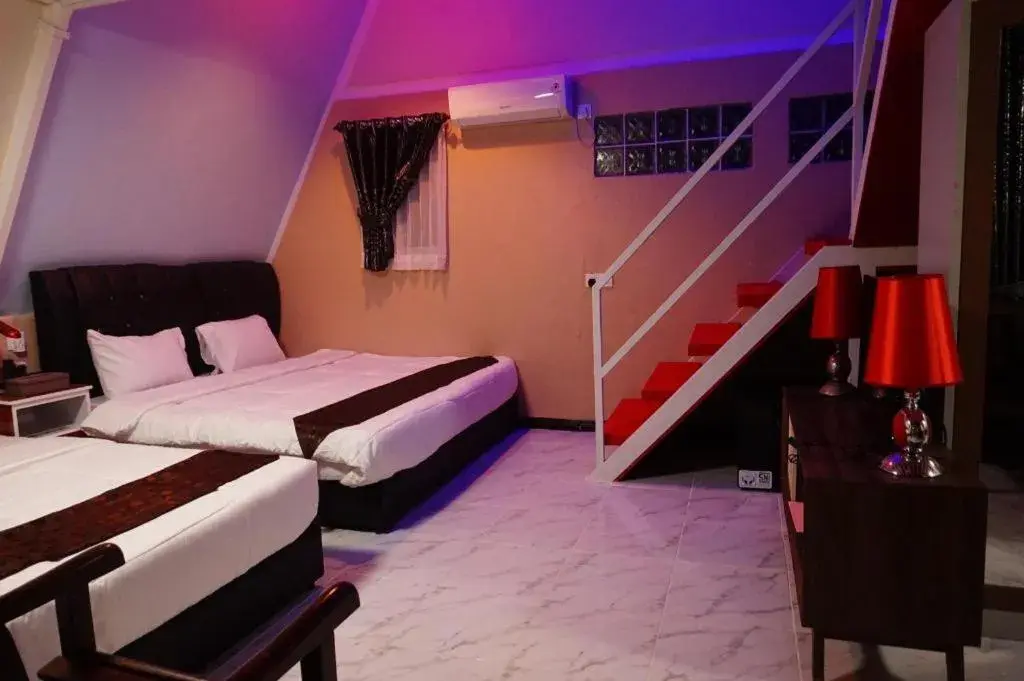 Bed in Sunset Curly Bay Hotel & Resort Bed in Sunset Curly Bay Hotel & Resort