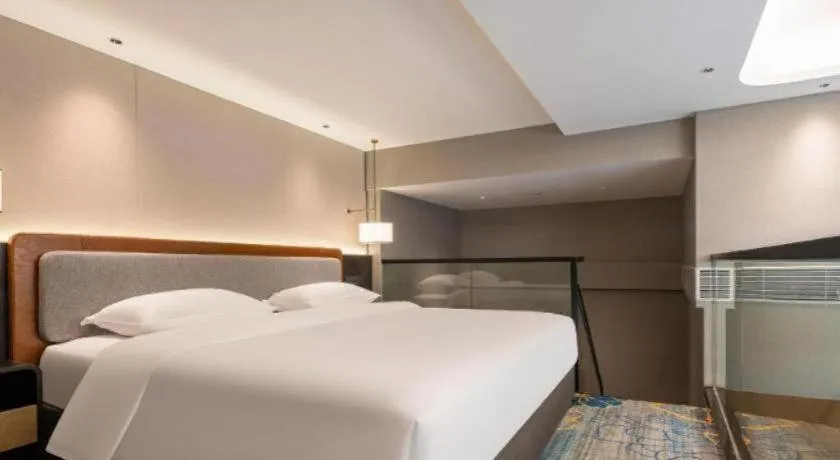 Bed in Park Inn Guangzhou Railway Station Yuexiu International Convention Center