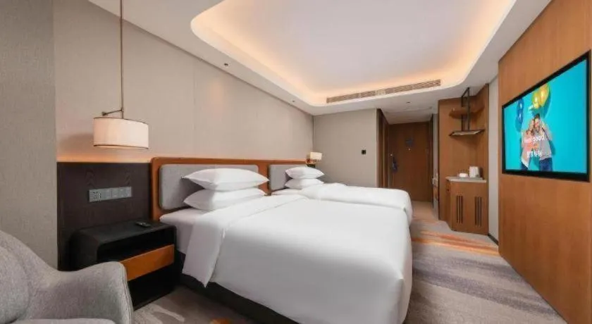 Bed in Park Inn Guangzhou Railway Station Yuexiu International Convention Center