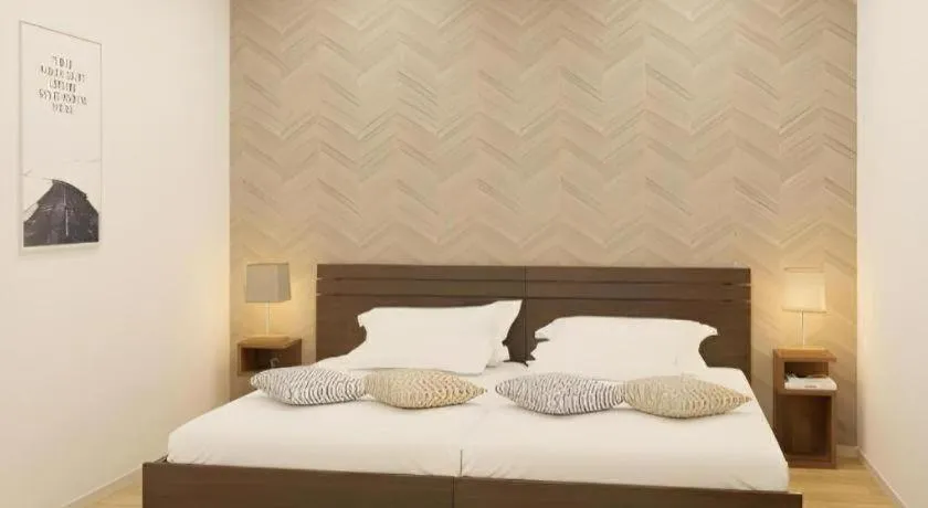 Bed in AWAUMI Fujikawaguchiko Resort