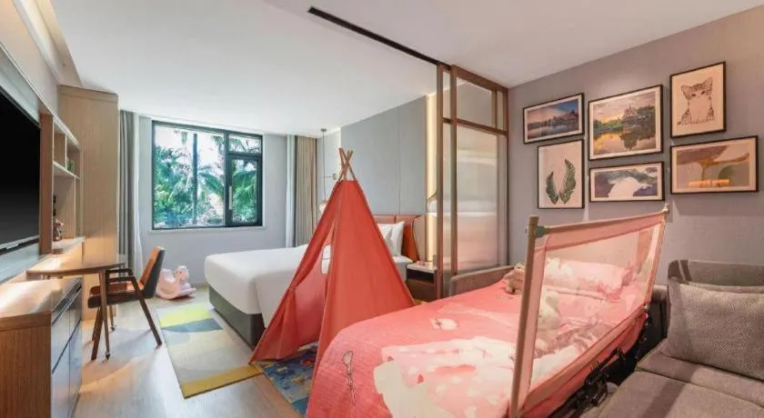 Bed in Home2 Suites by Hilton Xishuangbanna