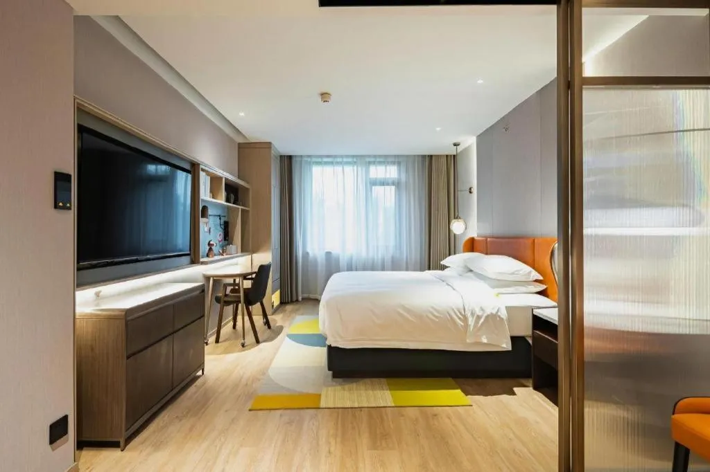 Bed in Home2 Suites by Hilton Xishuangbanna