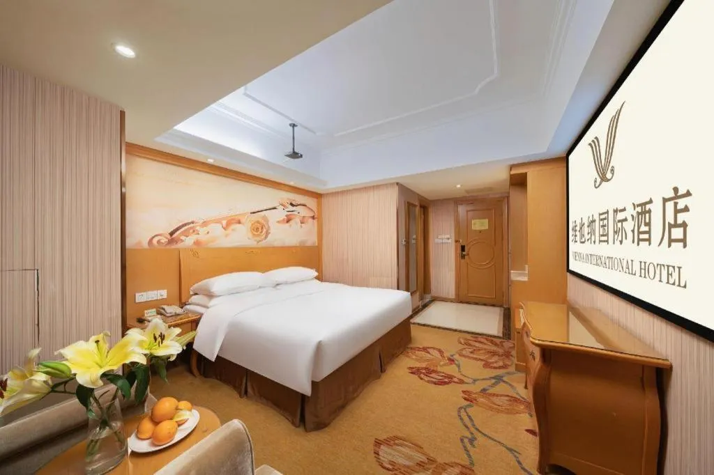 Bed in Borrman Hotel Nanning Anji Wanda Plaza Sulu Metro Station