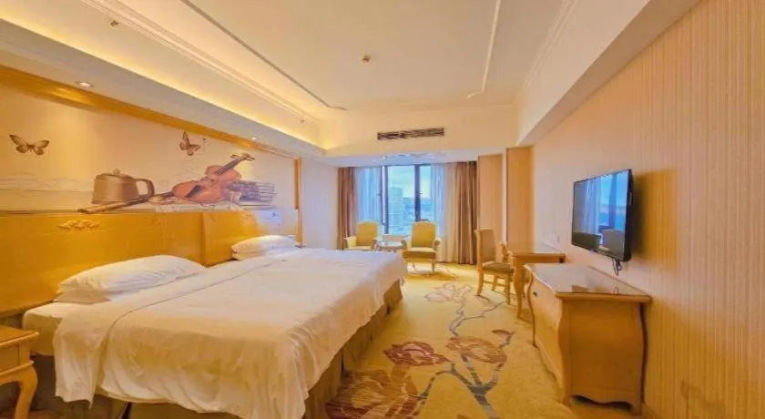 Bed in Borrman Hotel Nanning Anji Wanda Plaza Sulu Metro Station