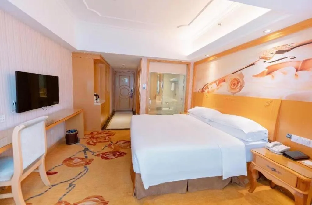 Bed in Borrman Hotel Nanning Anji Wanda Plaza Sulu Metro Station