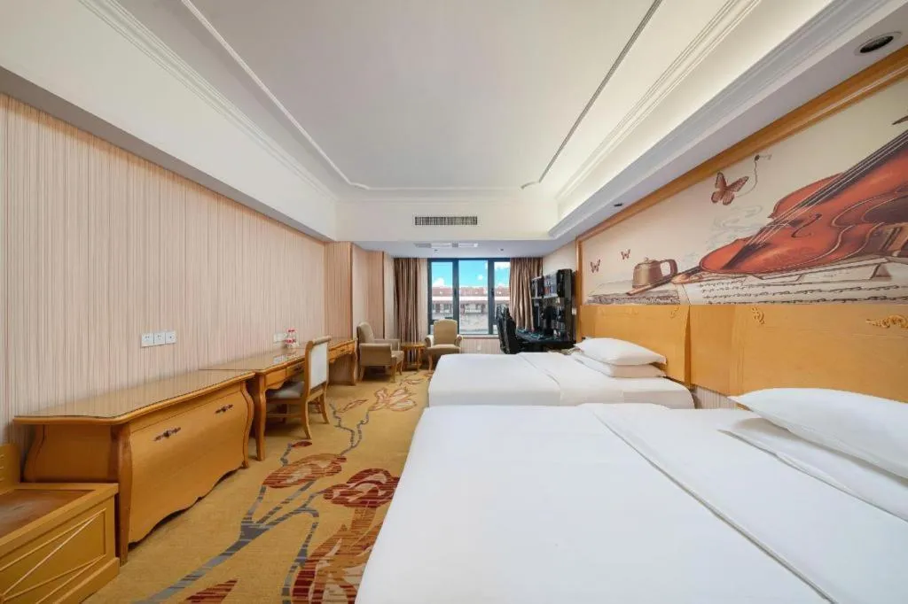 Bed in Borrman Hotel Nanning Anji Wanda Plaza Sulu Metro Station