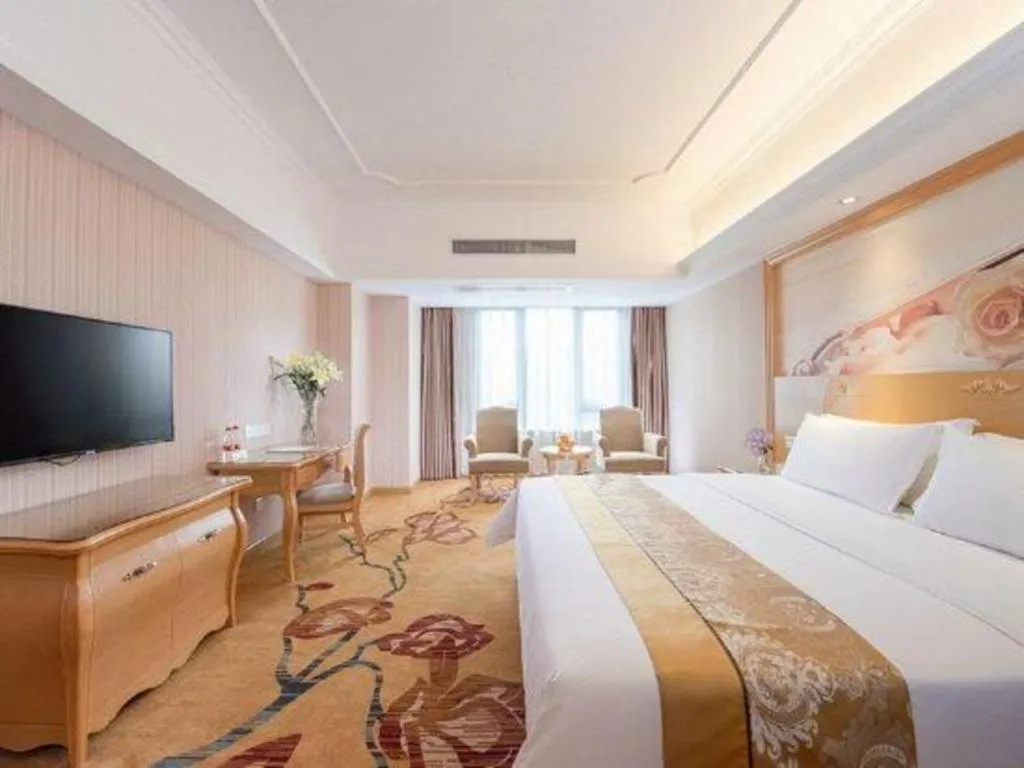 Bed in Borrman Hotel Nanning Anji Wanda Plaza Sulu Metro Station