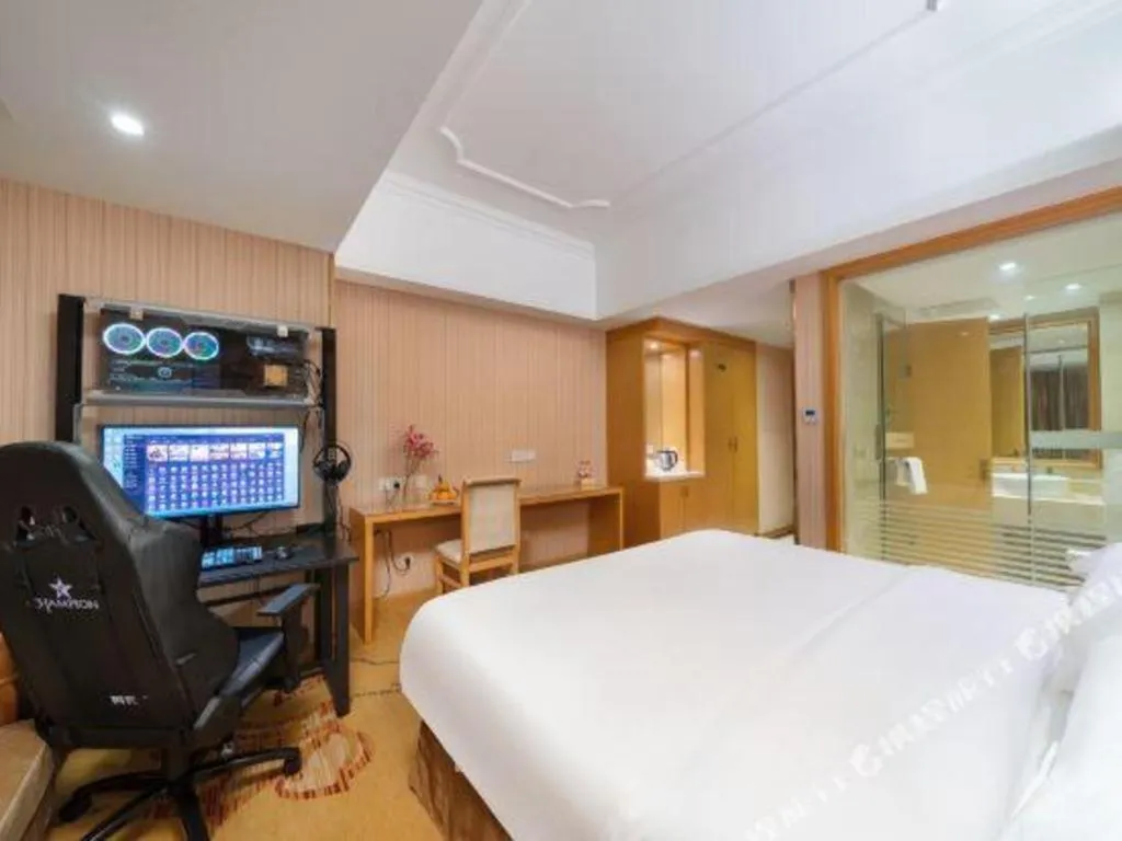 Bed in Borrman Hotel Nanning Anji Wanda Plaza Sulu Metro Station